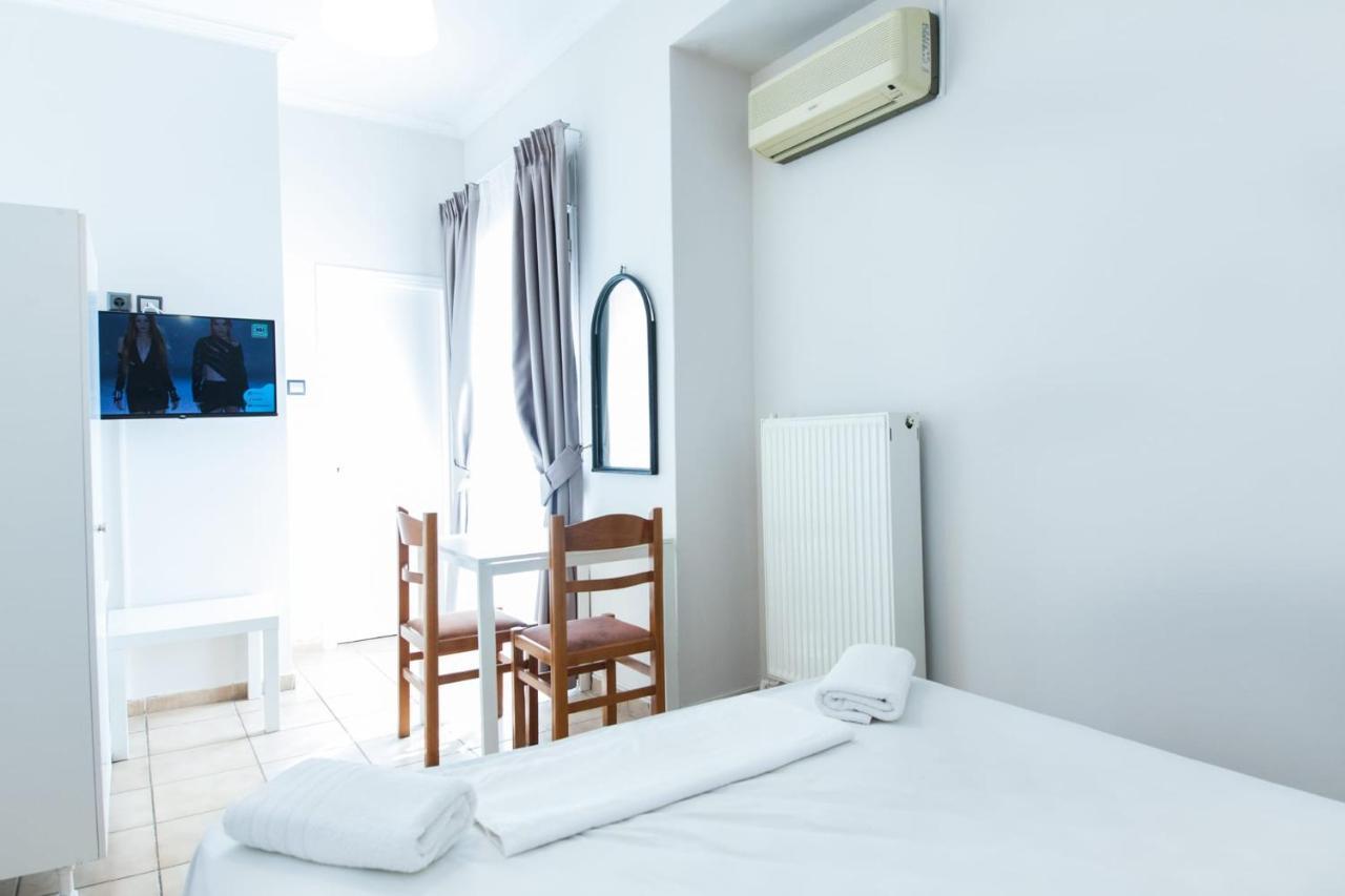 Silver Hotel Athens Double Room With Balcony Exterior foto