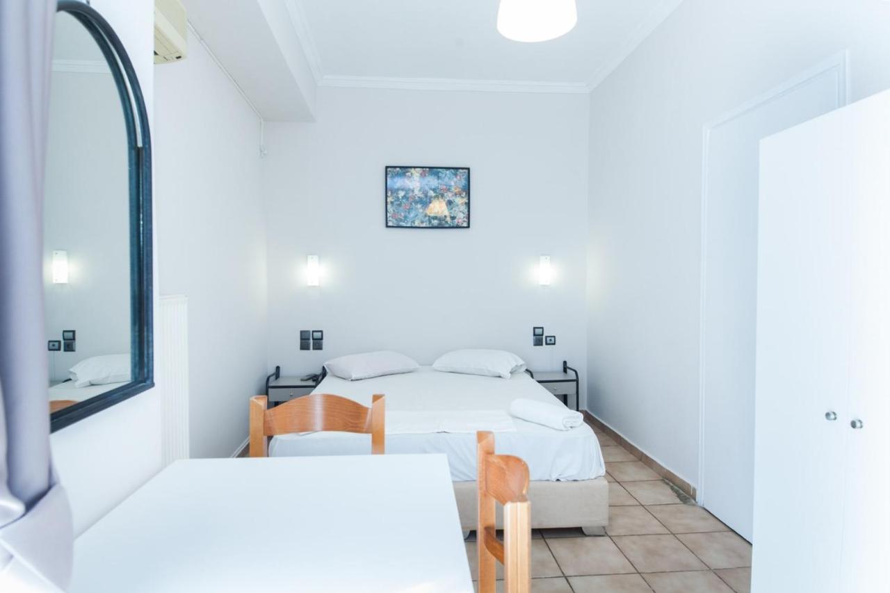 Silver Hotel Athens Double Room With Balcony Exterior foto
